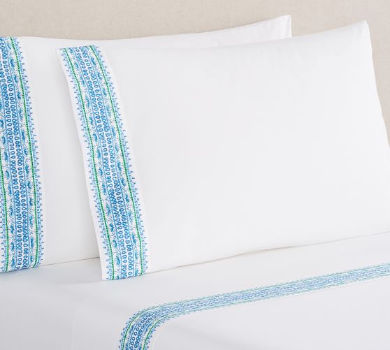 pottery barn organic sheets