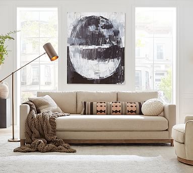Jake Leather Sofa Pottery Barn