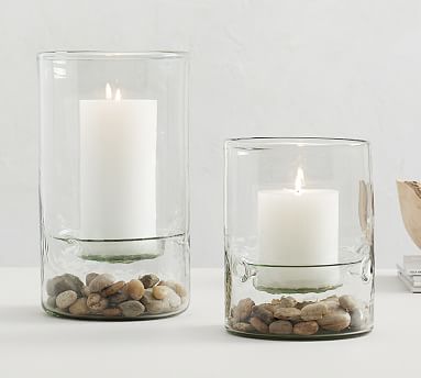 Recycled Glass Display Hurricane Pottery Barn