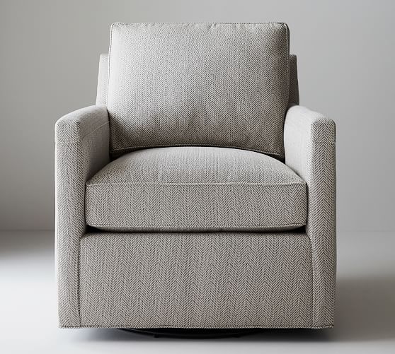 pottery barn swivel chair