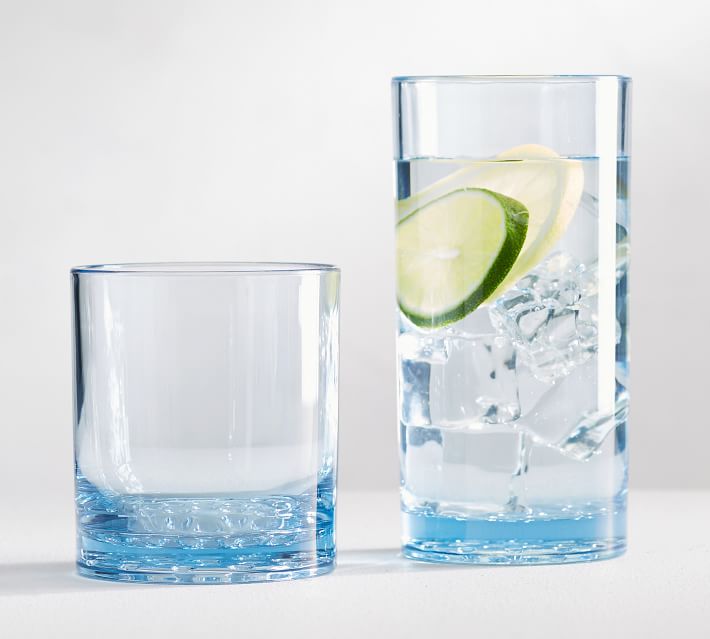 Happy Hour Acrylic Cocktail Glasses | Pottery Barn