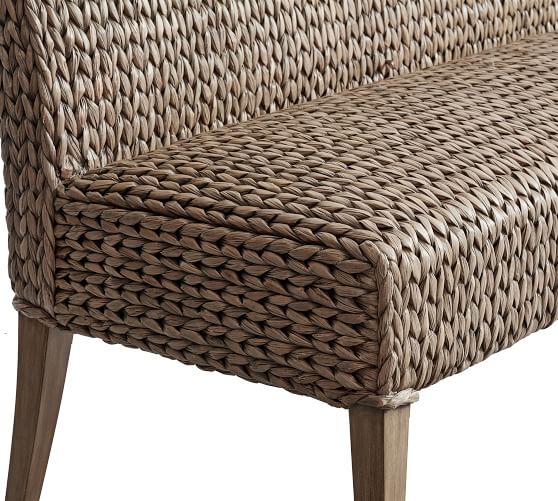 Seagrass Dining Bench Pottery Barn
