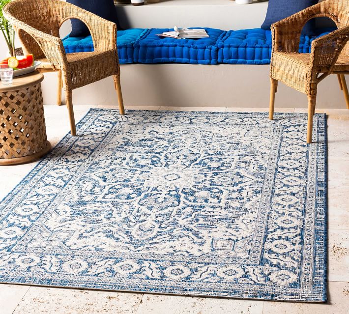 Vienna Persian-Style Easy Care Rug | Pottery Barn