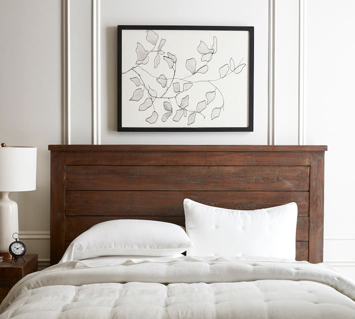 Paulsen Reclaimed Wood Headboard Pottery Barn