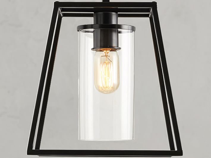 Zaire Iron Pendant Pottery Barn