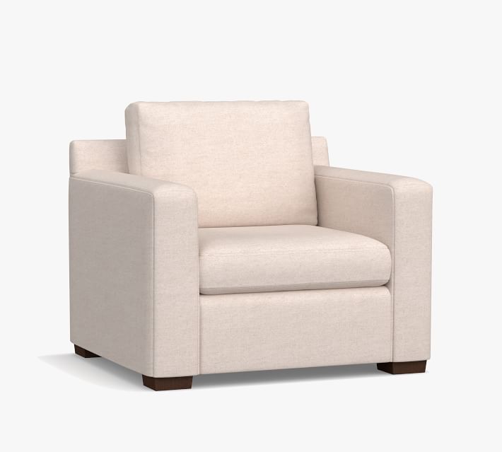 Shasta Square Arm Upholstered Armchair | Pottery Barn