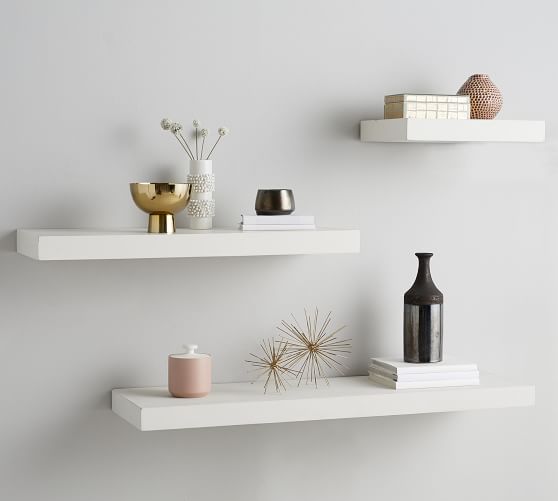 picture shelf white
