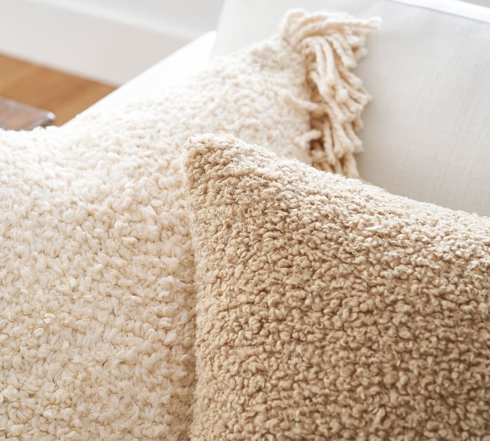 cozy teddy faux fur pillow covers