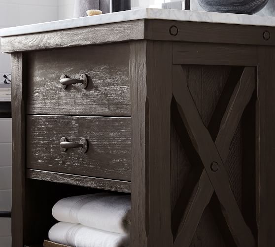 Benchwright 36" Single Sink Vanity Pottery Barn