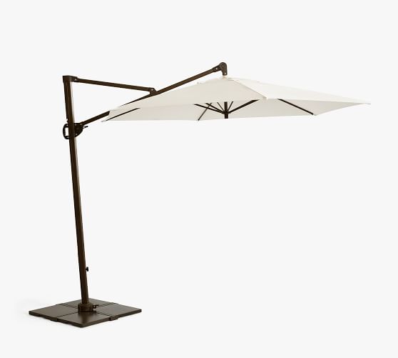 Round Sunbrella Aluminum Cantilever Umbrella Outdoor Umbrellas Pottery Barn - Rectangular Cantilever Patio Umbrella With Lights Round Sunbrella Aluminum Cantilever Umbrella Outdoor Umbrellas Pottery Barn - Rectangular Cantilever Patio Umbrella With Lights