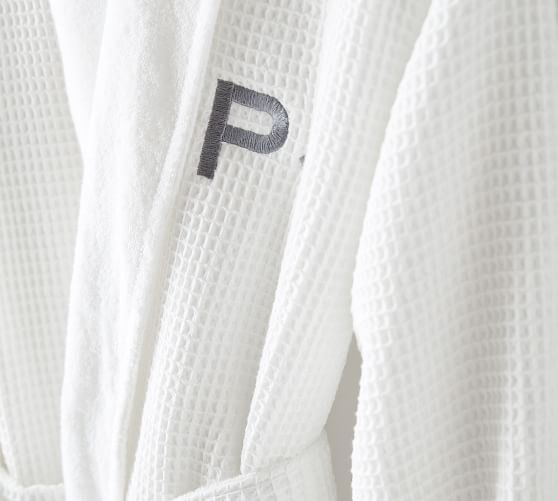 waffle knit robe mens