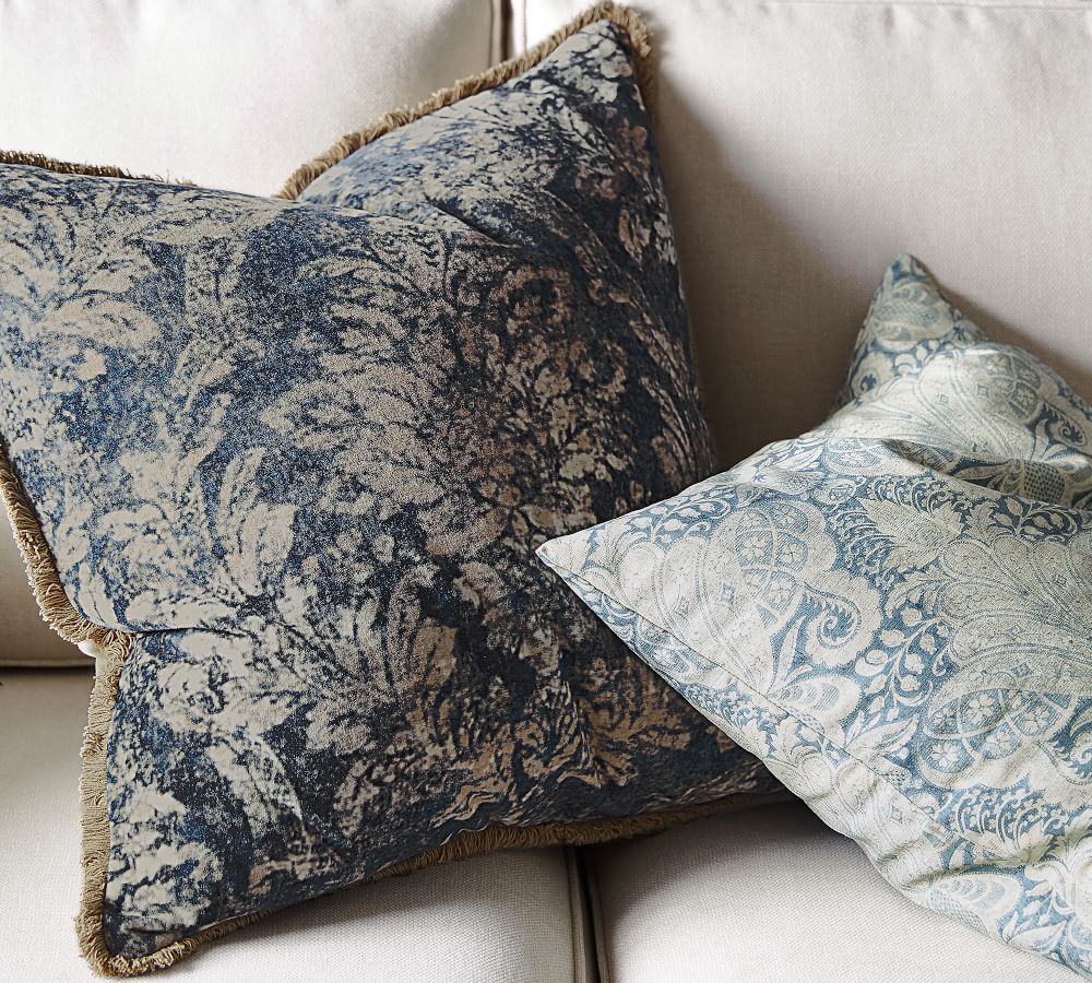 Claudine Print Decorative Pillow Cover Pottery Barn