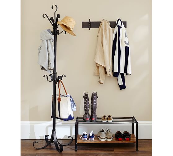 pottery barn clothes rack