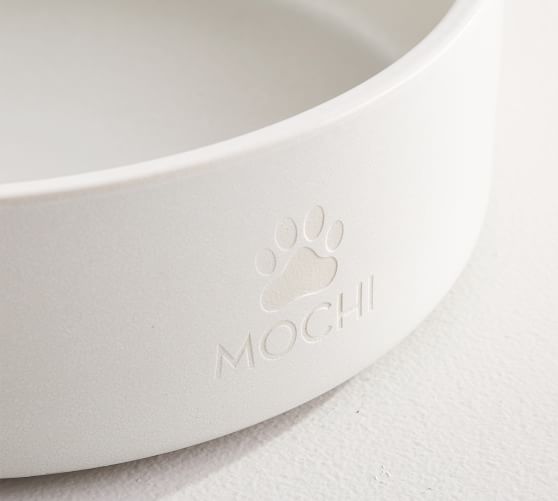 pottery barn dog bowls