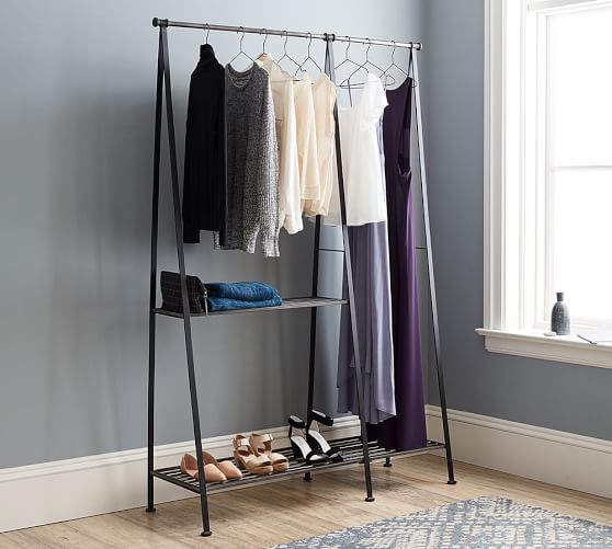 pottery barn clothes rack