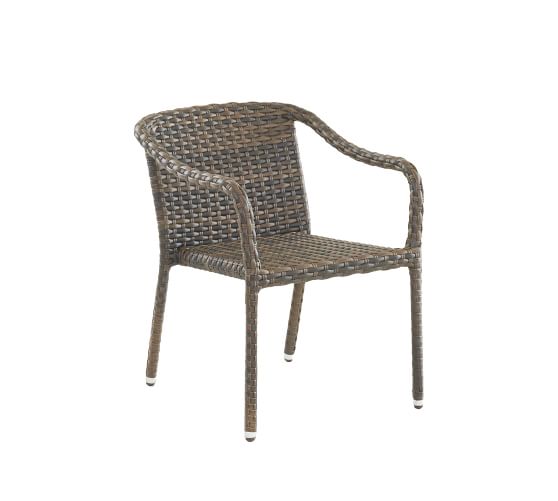 Stackable Outdoor Wicker Chairs Flash, Wicker Stacking Chairs