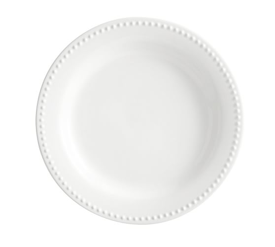 white luncheon plates