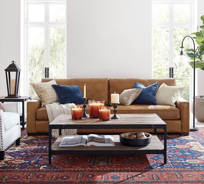 Clint 52" Reclaimed Wood Coffee Table Pottery Barn