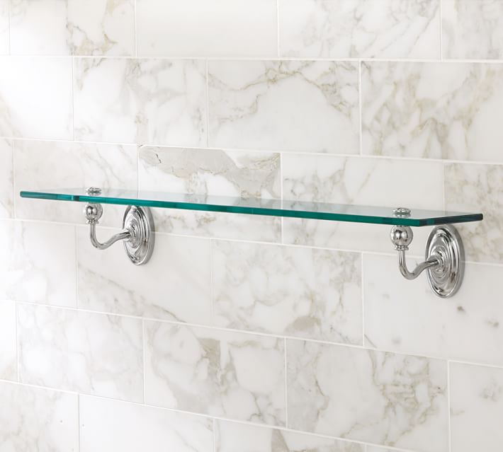 Glass Shelf Pottery Barn