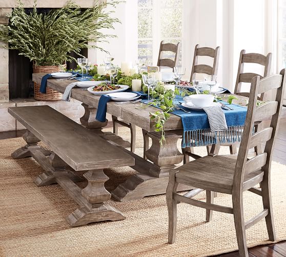 pottery barn banks table