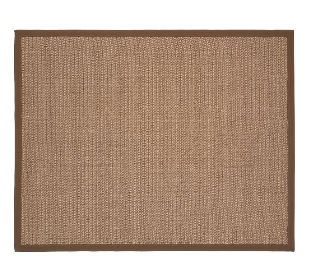 Chenille Jute Basketweave Handwoven Rug Espresso Pottery Barn