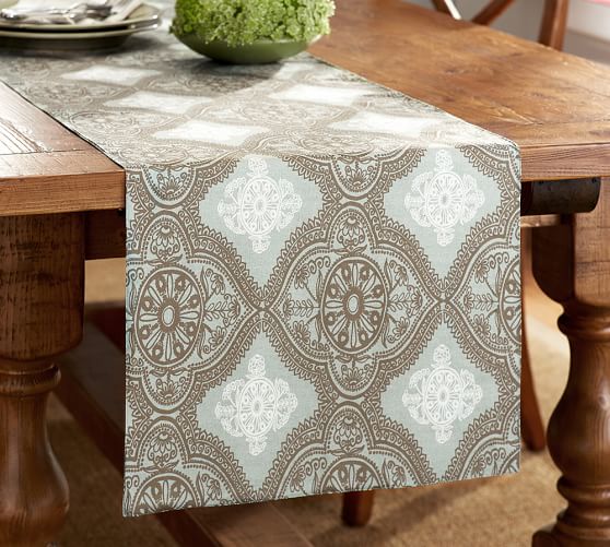 Mason Table Runner | Pottery Barn