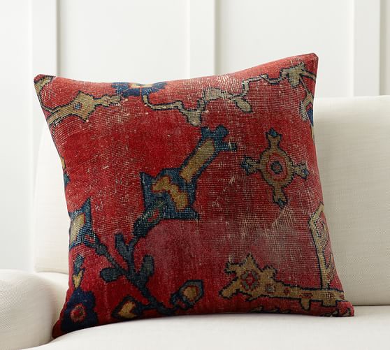 patterned velvet cushions