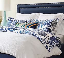pottery barn white euro sham