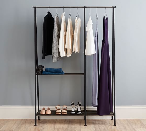 pottery barn clothes rack