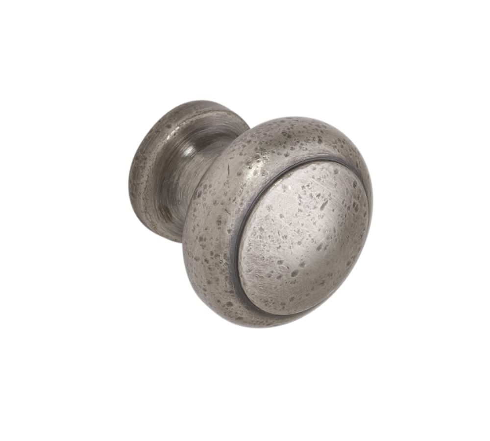 Pitted Hardware Small Knob, Bronze Pottery Barn