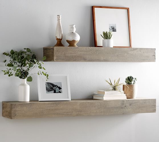 Benchwright Floating Shelves Pottery Barn