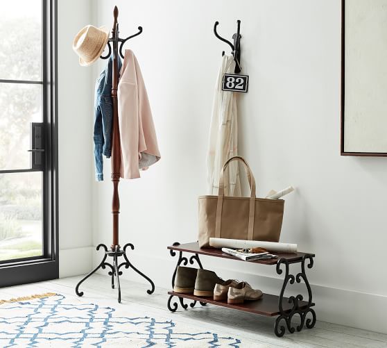 pottery barn clothes rack