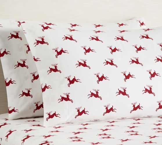 pottery barn flannel
