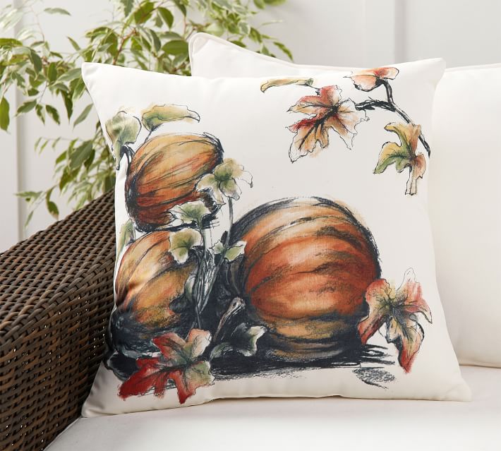 pottery barn pumpkin pillows