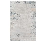 Zahara Synthetic Rug Blue Pottery Barn