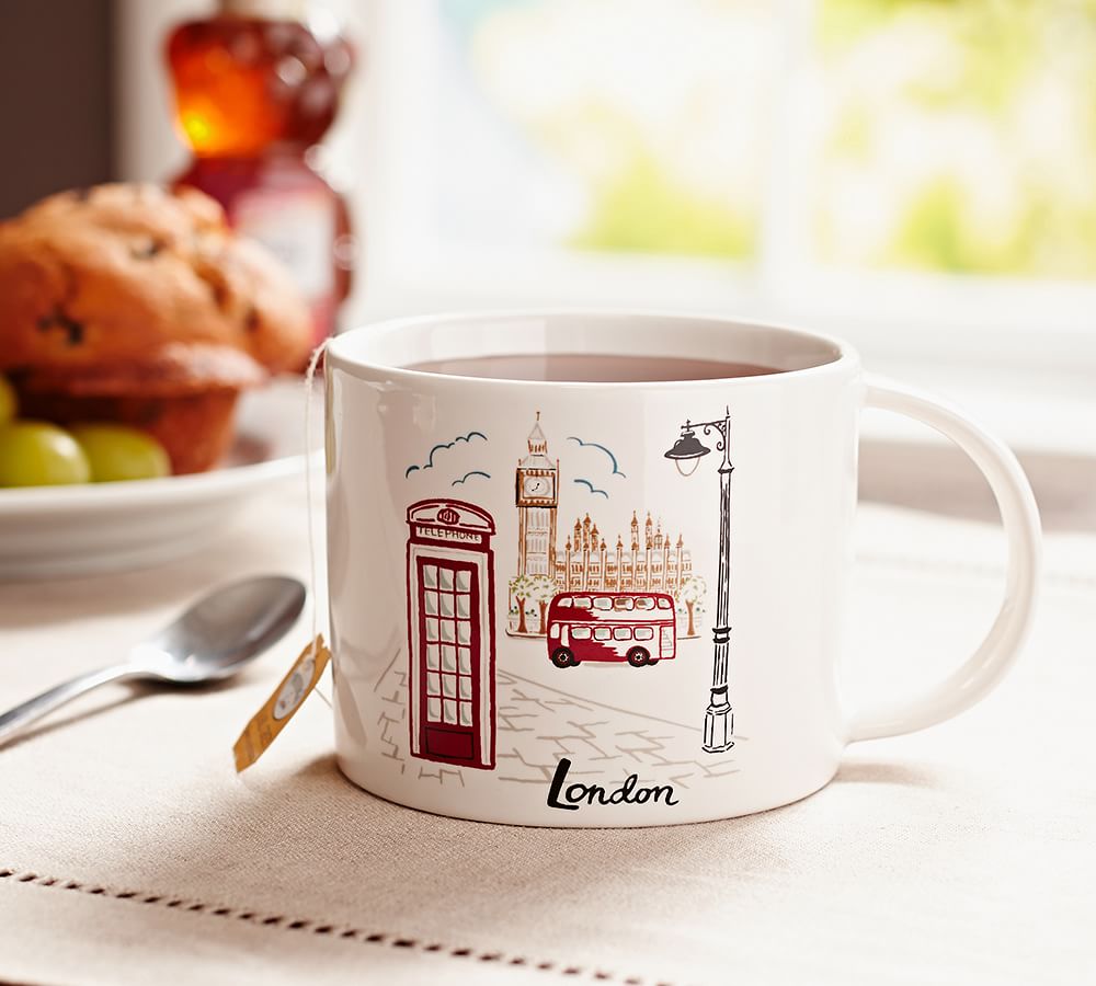 London Coffee Mug Pottery Barn