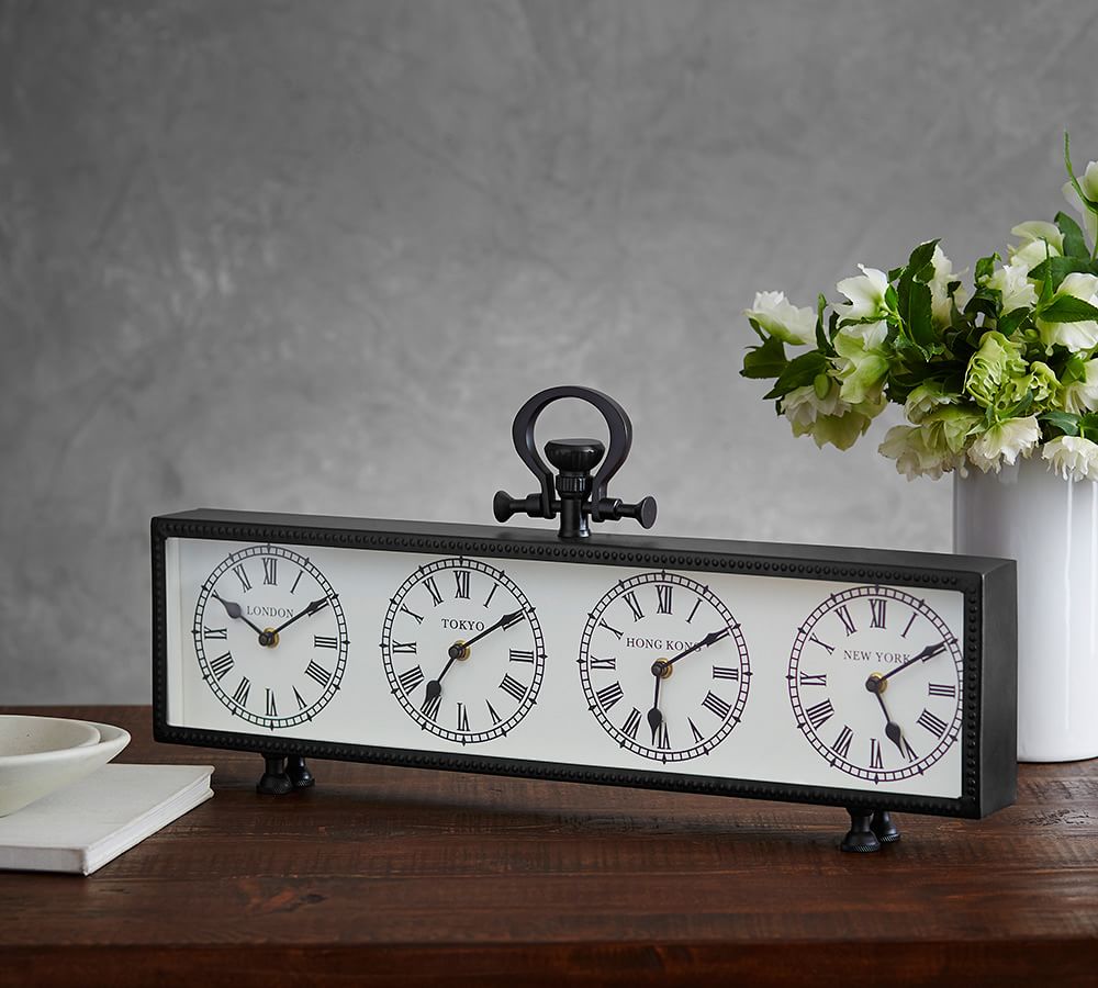 Breathtaking Photos Of Pottery Barn Clocks Photos Lantarexa