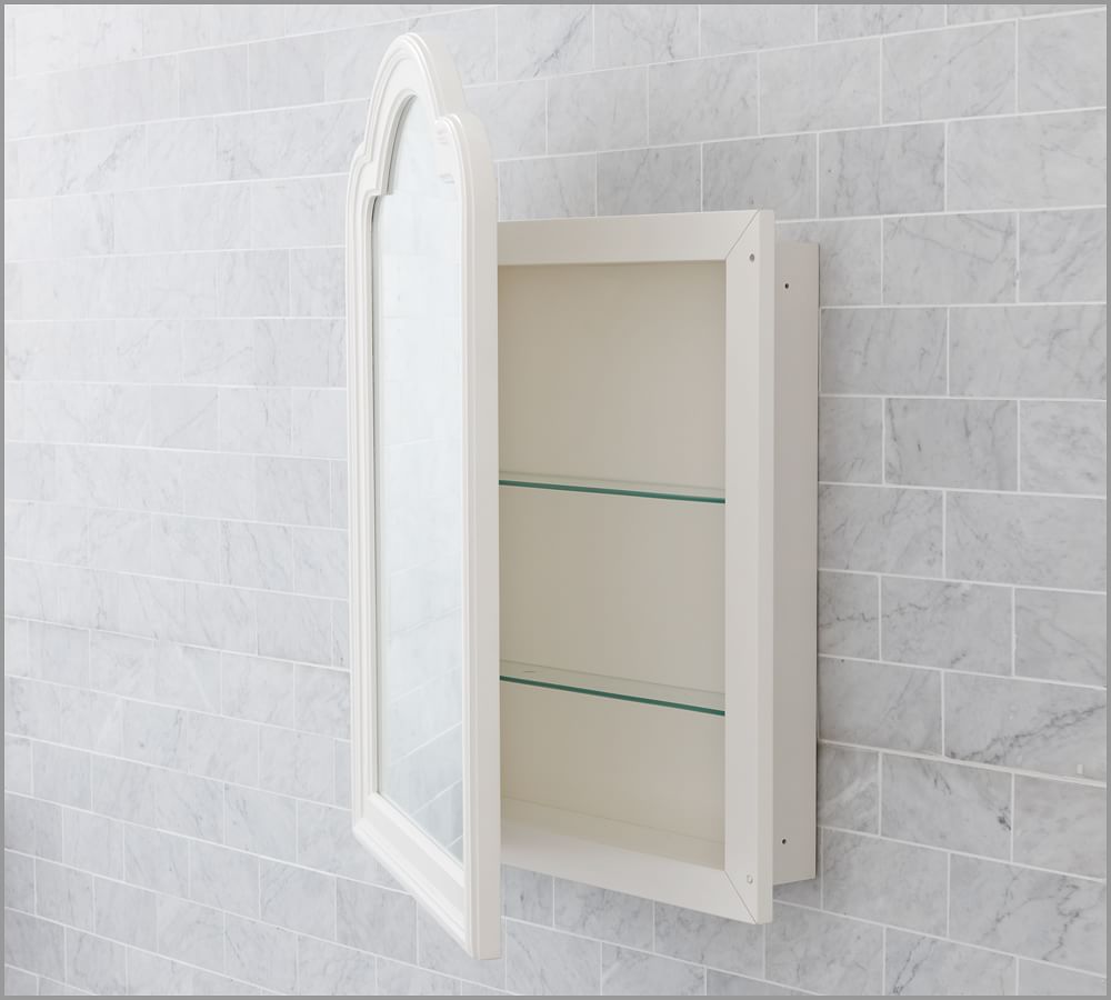 D'Orsay Arch Frame Wall Mounted Medicine Cabinet | Pottery Barn