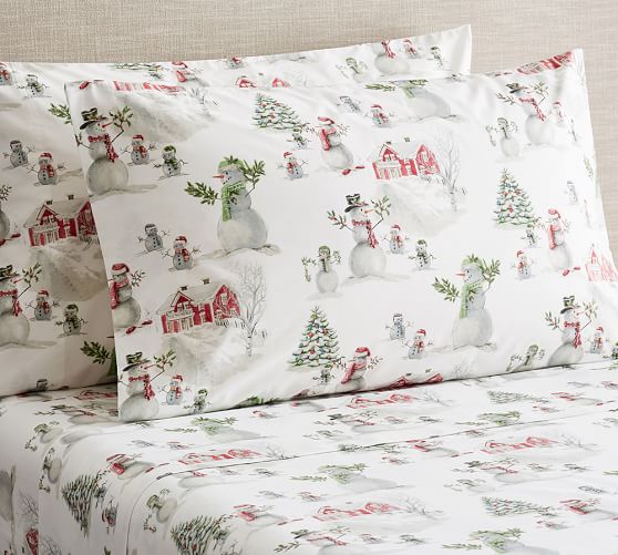 pottery barn organic sheets