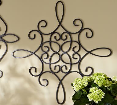 Iron Wall Medallion | Wall Decor | Pottery Barn