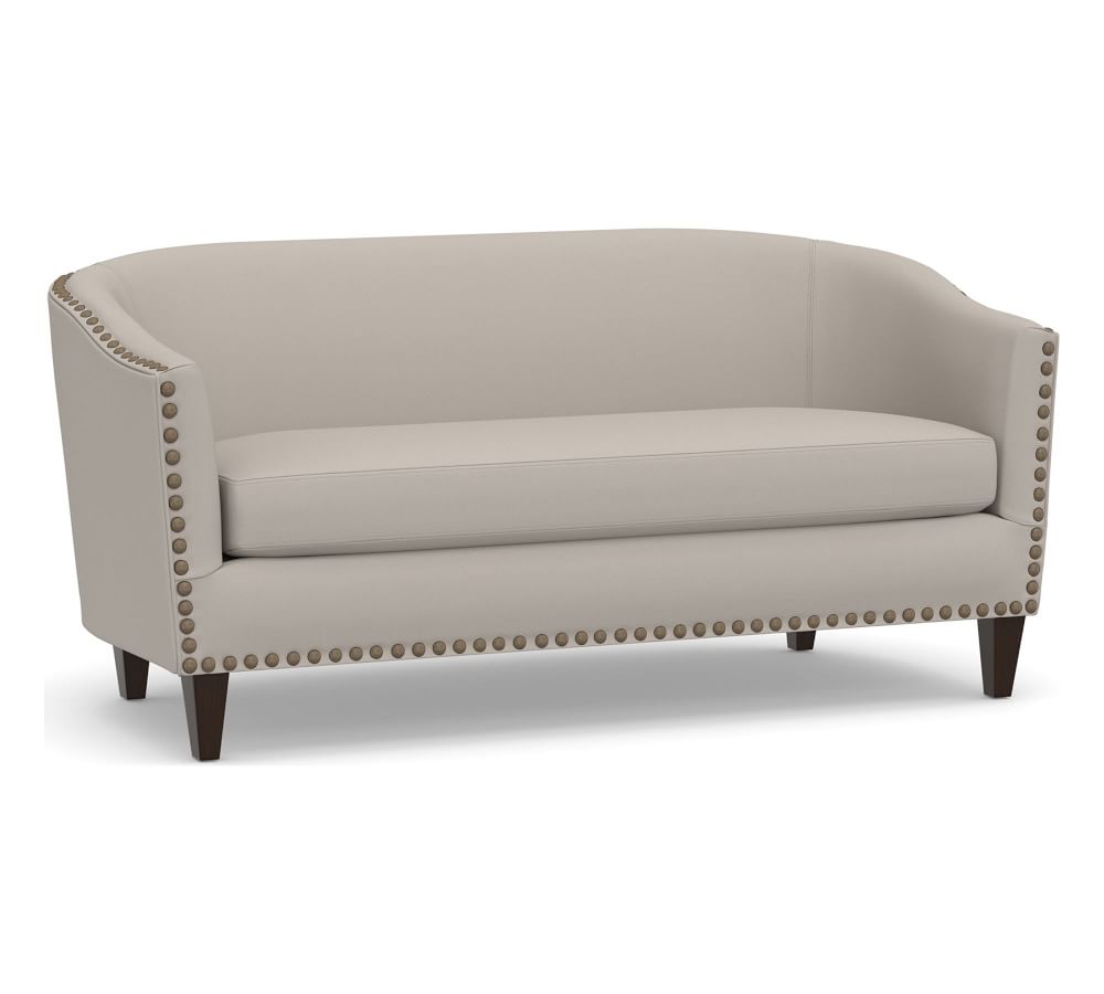 Harlow Upholstered Sofa Sofas For Small Spaces Pottery