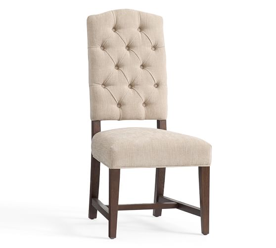 Ashton Tufted Upholstered Dining Chair | Pottery Barn