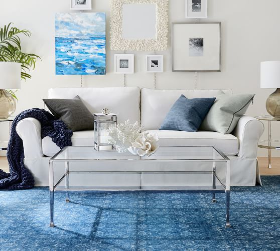 pottery barn floor pillow