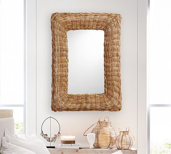 rectangular wall mirror