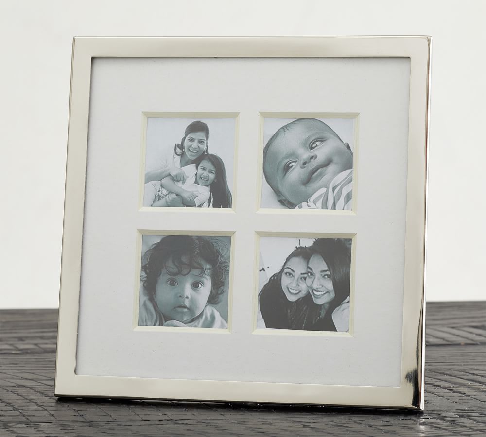 Modern Silver Frames Pottery Barn