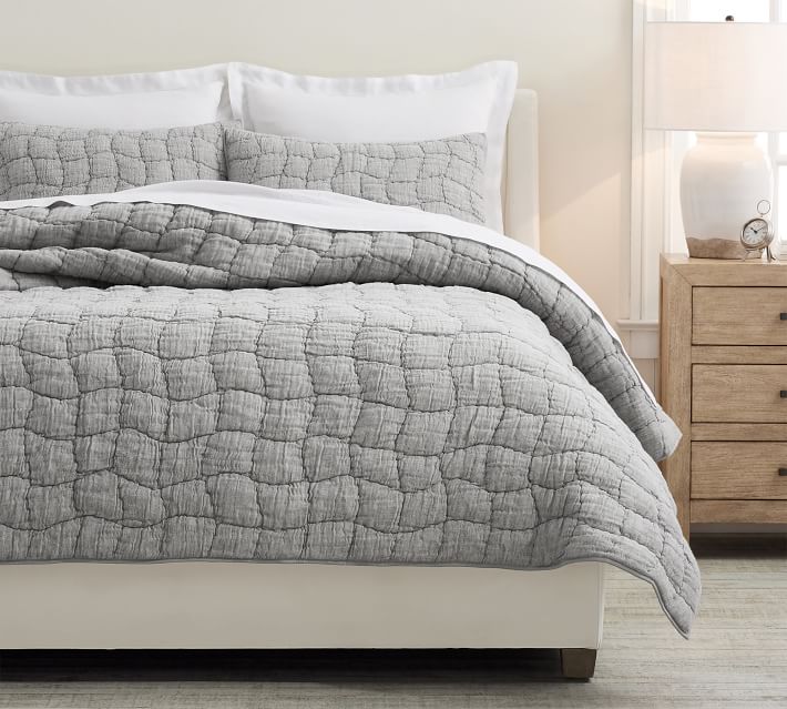 Cloud Linen Handcrafted Quilt & Shams