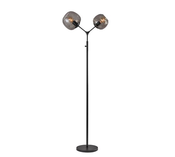 Grandview Glass Multi Head Floor Lamp Pottery Barn Grandview Glass Multi Head Floor Lamp, Multi Head Floor Lamp