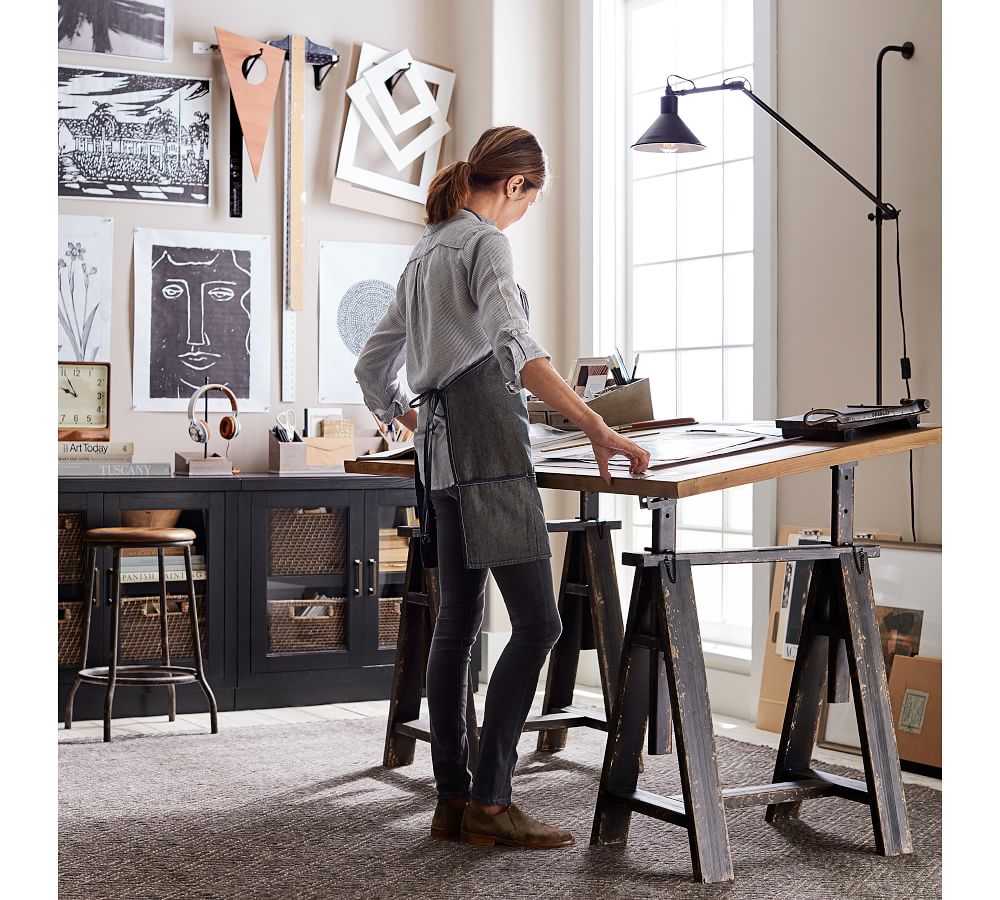 drafting table pottery barn