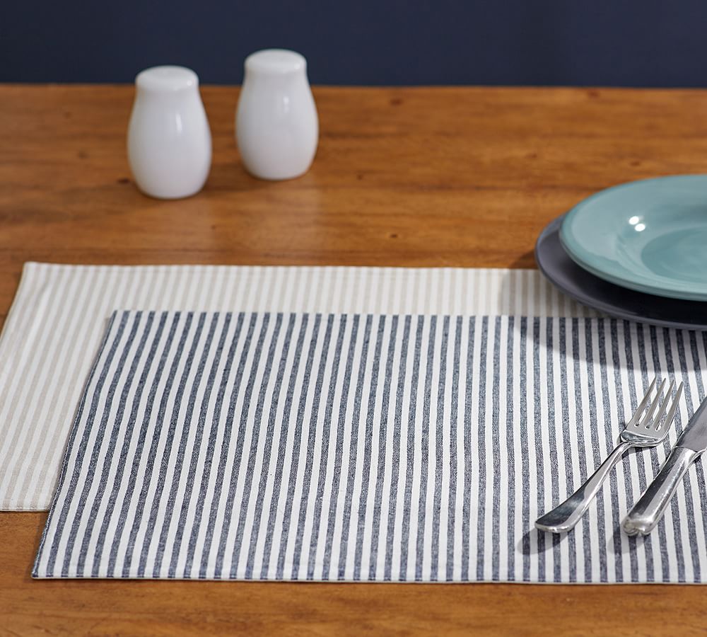 Wheaton Stripe Placemat Pottery Barn