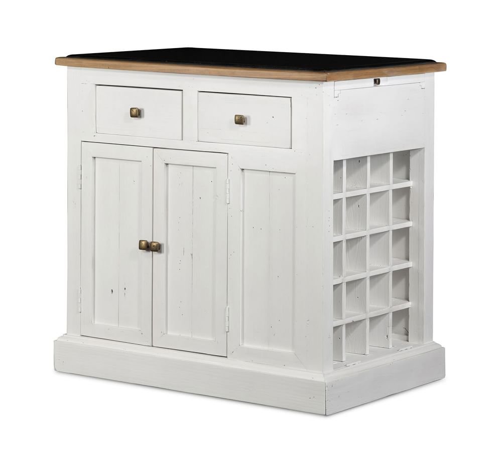 Hart 36 Reclaimed Wood Kitchen Island Pottery Barn